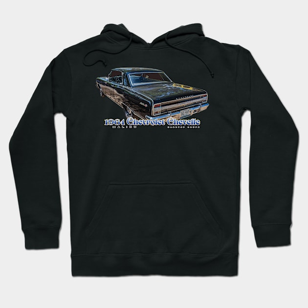 1964 Chevrolet Chevelle Malibu SS Hardtop Coupe Hoodie by Gestalt Imagery